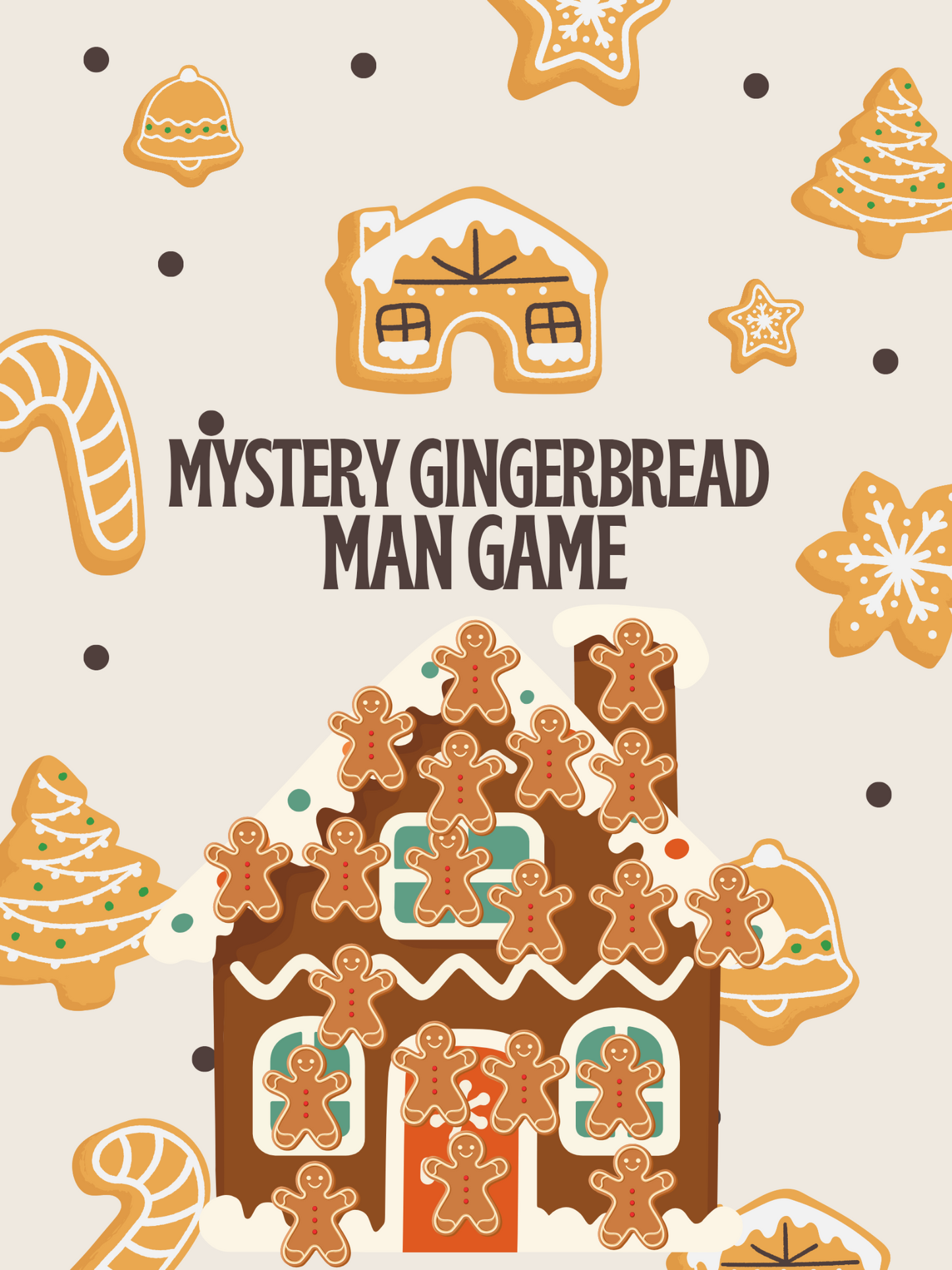 Gingerbread man mystery game ( NO CODES)