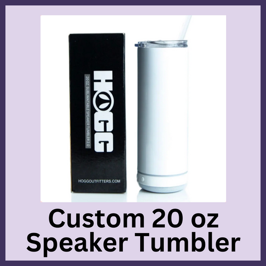 Tumblers - Custom 20 oz Speaker Tumbler
